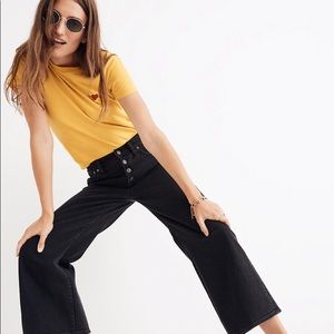 Madewell Wide Leg Cropped Jeans EUC! Size 32